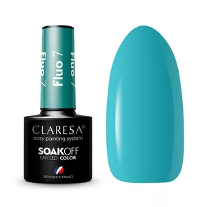 Claresa, Lakier hybrydowy, FLUO 7, 5g