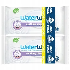 WaterWipes BIO chusteczki nawilżane dla dzieci z ekstraktem z lawendy 2x60szt.
