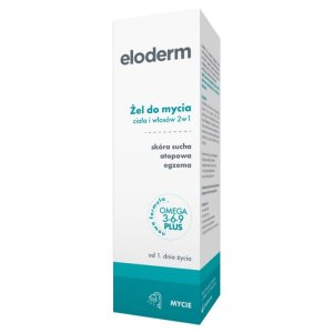 Eloderm Żel do mycia ciała i włosów 2w1 200ml