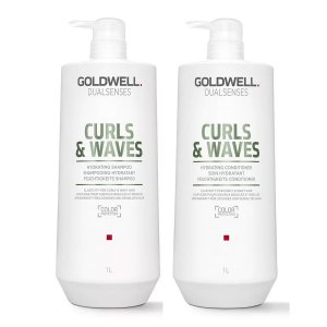 Goldwell Dualsenses Curls & Waves, zestaw XL do włosów kręconych i falowanych, szampon + odżywka
