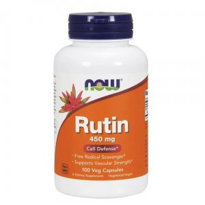 Now Foods Rutin 450mg suplement diety 100 kapsułek