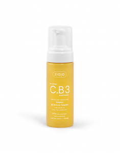 Ziaja Witamina C.B3 Niacynamid Naturalnie Nawilżamy, pianka do mycia twarzy, 150ml