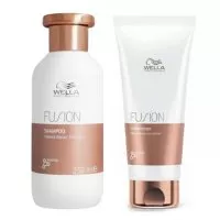 Wella Fusion, zestaw intensywnie odbudowujący, szampon + odżywka