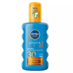 Nivea Sun Protect & Bronze spray do ciała przyspieszający opalanie SPF30 200ml