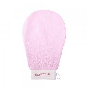 Sister Young Nova Exfoliating Glove złuszczająca rękawica do peelingu ciała Pink