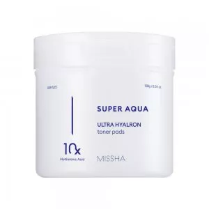 Missha Super Aqua Ultra Hyalron Toner Pads tonizujące płatki do twarzy 90szt