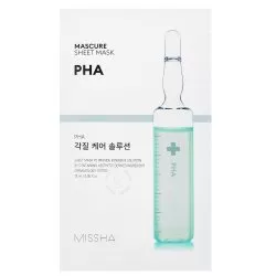 Missha Mascure PHA złuszczająco-oczyszczająca maseczka w płachcie 28ml