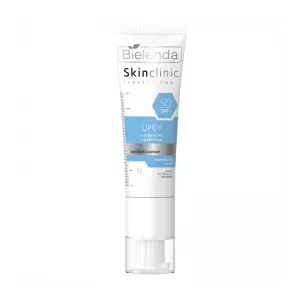 Bielenda Skin Clinic Professional Lipidy, krem barierowo-ochronny z SPF 50, 40ml