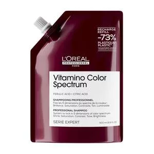 Loreal Vitamino Color Spectrum, szampon do włosów farbowanych zapewniający wielowymiarowość koloru, 500ml refill