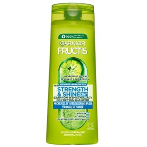 Garnier Fructis Strength & Shine 2in1 szampon wzmacniający 400ml
