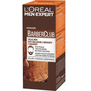 L'Oreal Paris Men Expert Barber Club Olejek do długiej brody i skóry, 30ml