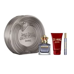 Jean Paul Gaultier Scandal Pour Homme zestaw prezentowy dla mężczyzn: woda toaletowa 100ml + miniatura 10ml + żel pod prysznic 75ml