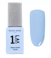 Peggy Sage, One-LAK lakier hybrydowy 3w1, blue coral, 5ml