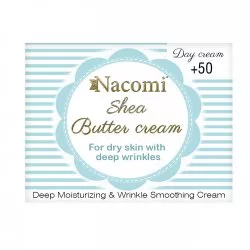 Nacomi, krem shea z kwasem hialuronowym 50+ na dzień, 50ml