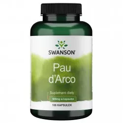Swanson Pau d'Arco 500mg 100 kaps