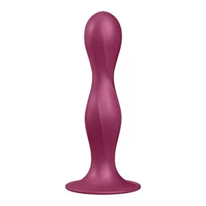 Satisfyer Double Ball-R dildo z kulkami gejszy Red