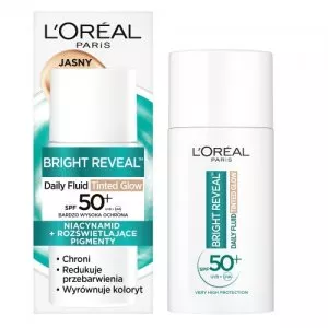 L'Oreal Paris Bright Reveal fluid redukujący przebarwienia z SPF50+ Odcień Jasny 50ml