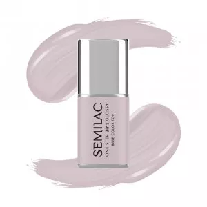 Semilac 3w1 One Step Glossy, lakier hybrydowy, S610 Barely Pink, 7ml