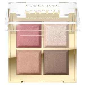 Eveline Cosmetics Celebrity Skin wypiekana paleta wielofunkcyjna do konturowania 4w1 16g