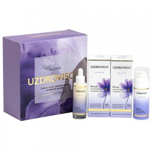 Uzdrovisco Balance zestaw krem normalizujący 50ml + serum normalizujące 30ml