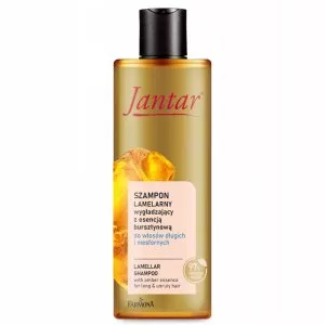 Farmona Jantar szampon lamelarny wygładzający z esencją bursztynową do włosów długich i niesfornych 300ml