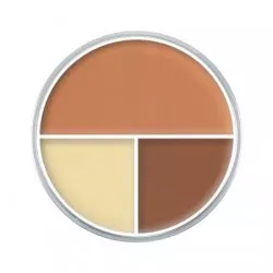 Kryolan Ultrafoundation Trio, zestaw 3 podkładów, 40g, wariant B