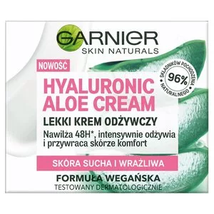 Garnier Hyaluronic Aloe Lekki krem odżywczy do twarzy z kwasem hialuronowym i ekstraktem z aloesu 50ml