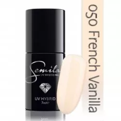 Semilac lakier hybrydowy 050 French Vanilla, transparentny, 7ml