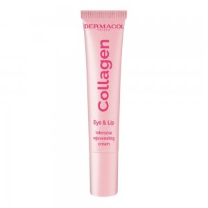 Dermacol Collagen Eye & Lip intensywnie odmładzający krem pod oczy i do ust 15ml