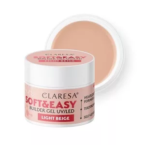 Claresa Soft& Easy Builder Gel żel budujący Light Beige 90g