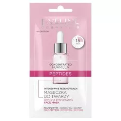 Eveline Cosmetics Skoncentrowana formuła intensywnie regenerująca maseczka do twarzy Peptides 8ml