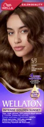 Wella Wellaton farba do włosów, 5/3 sunset złocisty brąz