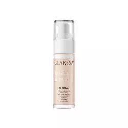 Claresa, Nawilżający krem-podkład wyrównujący koloryt cery KEEP IT NUDE! 101 LIGHT