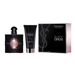 Yves Saint Laurent Black Opium Pour Femme zestaw woda perfumowana spray 50ml + balsam do ciała 50ml (W)