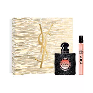 Yves Saint Laurent Black Opium Pour Femme zestaw woda perfumowana spray 30ml + woda perfumowana spray 10ml (W)