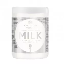 Kallos KJMN Milk maska do włosów z proteinami mlecznymi 1000ml