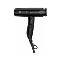 Gamma Piu, ultralekka suszarka do włosów XCELL S, 1600W, czarny