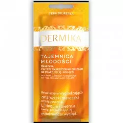 Dermika maseczka do twarzy, przeciw zmarszczkom, Tajemnica Młodości, saszetka 10ml