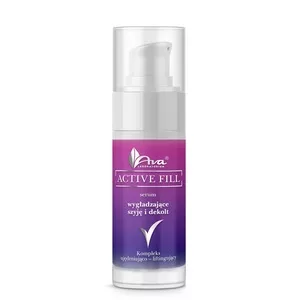 Ava Laboratorium Active Fill serum wygładzające szyję i dekolt 30ml - data ważności (6.2026)
