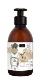 LaQ Dzik, żel pod prysznic 8w1, 300ml