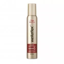 Wella Wellaflex Heat Protection, ultra mocna pianka do włosów, 200ml