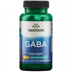 Swanson GABA forte 750mg 60kaps
