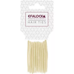 Efalock, gumki do włosów standard, blond 10szt., ref. 14102398