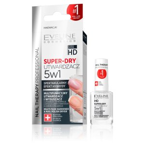 Eveline Nail Therapy Professional, multifunkcyjny utwardzacz i wysuszacz 5w1, 12ml