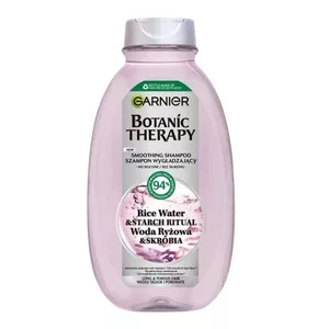 Garnier Botanic Therapy szampon wygładzający do włosów długich i porowatych Woda Ryżowa i Skrobia 400ml