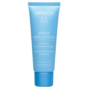 Apivita Aqua Beelicious Comfort Hydrating Cream bogaty krem nawilżający do twarzy 40ml