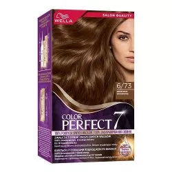 Wella Color Perfect 7, farba do włosów, 6/73 karmelowa czekolada, 50ml
