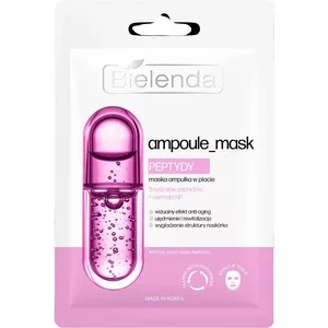 Bielenda Ampoule Mask, peptydy maska-ampułka w płacie, 1szt.