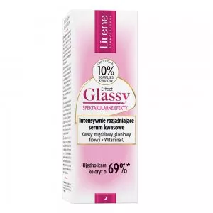 Lirene Effect Glassy intensywnie rozjaśniające serum kwasowe 30ml