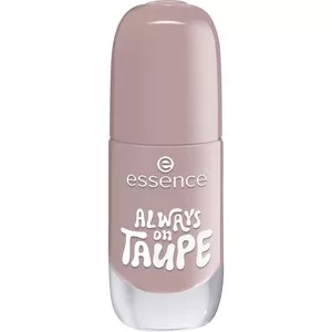 Essence Gel Nail Polish, lakier do paznokci, 37 Always On Taupe, 8ml